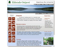 Tablet Screenshot of eldoradooutpost.com